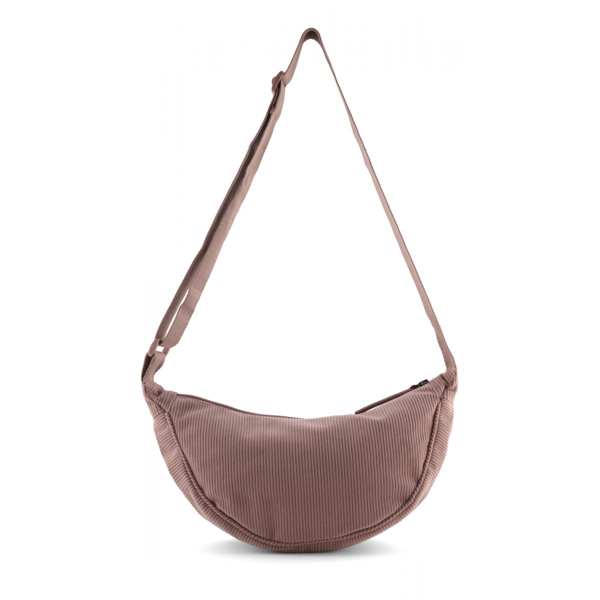 Sac bandoulière en velours côtelé