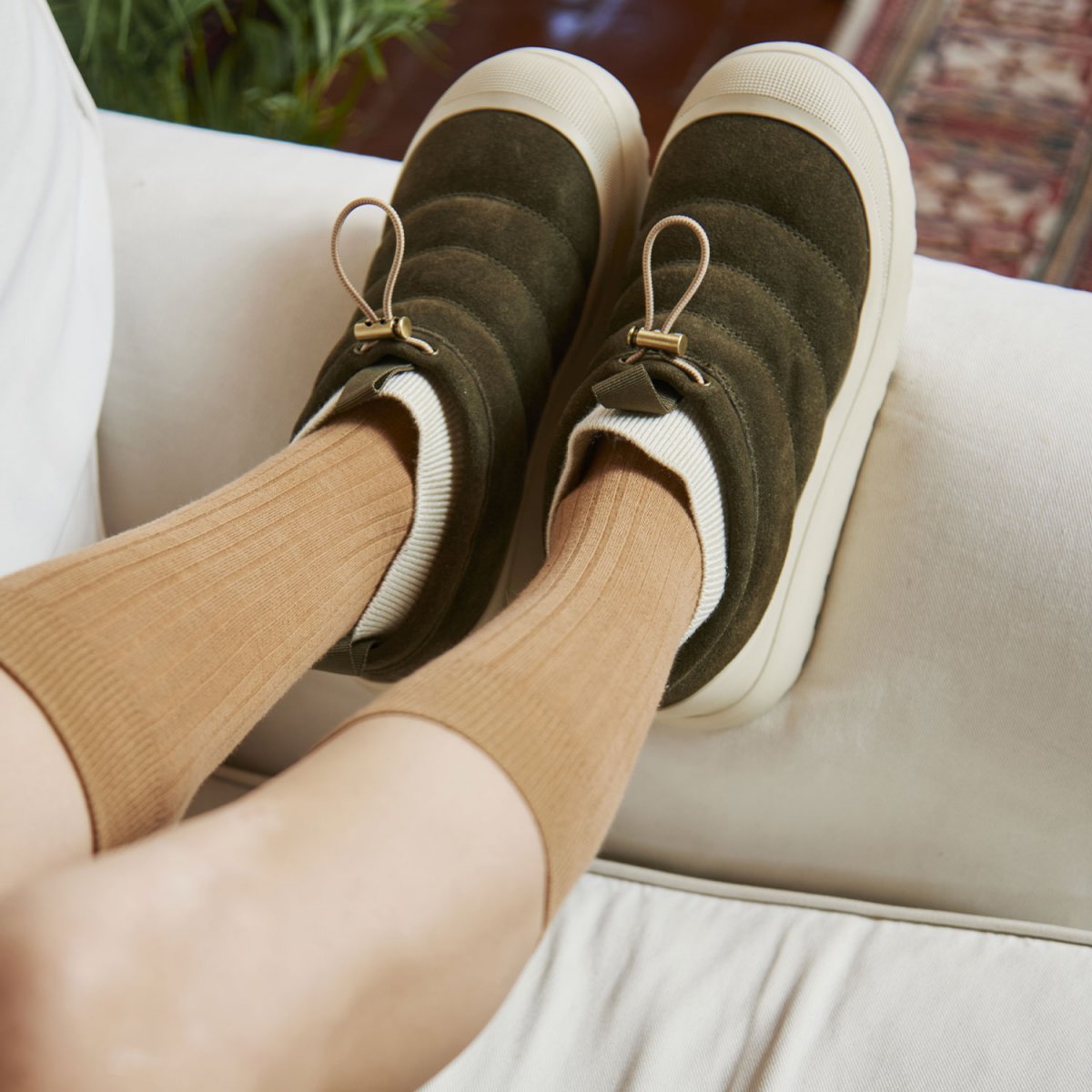 Cow suede padded  shell