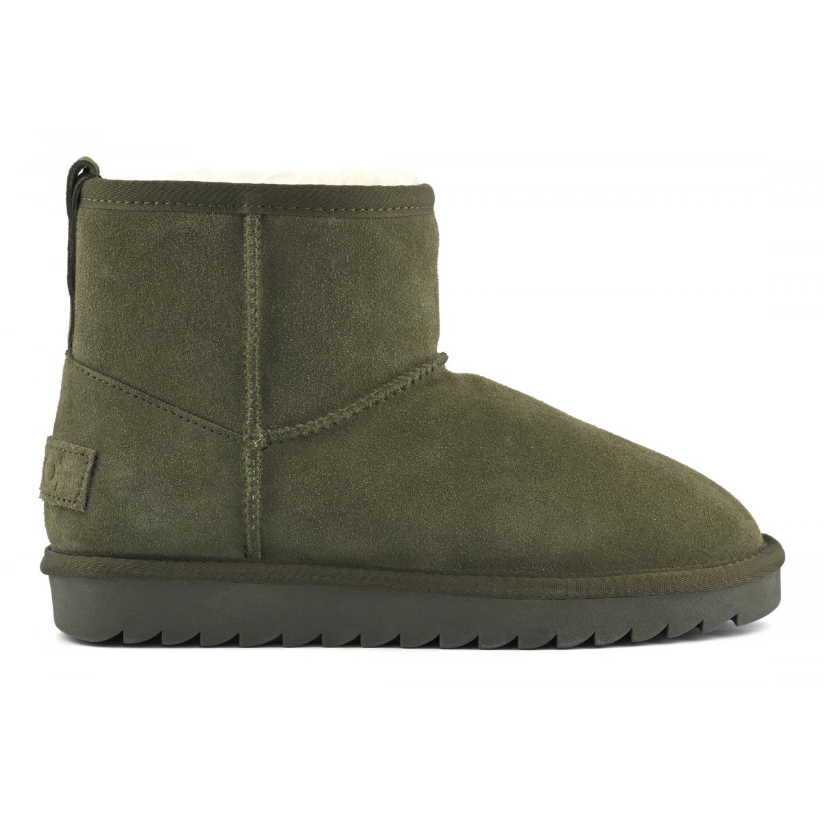 Botte en peau de mouton et daim