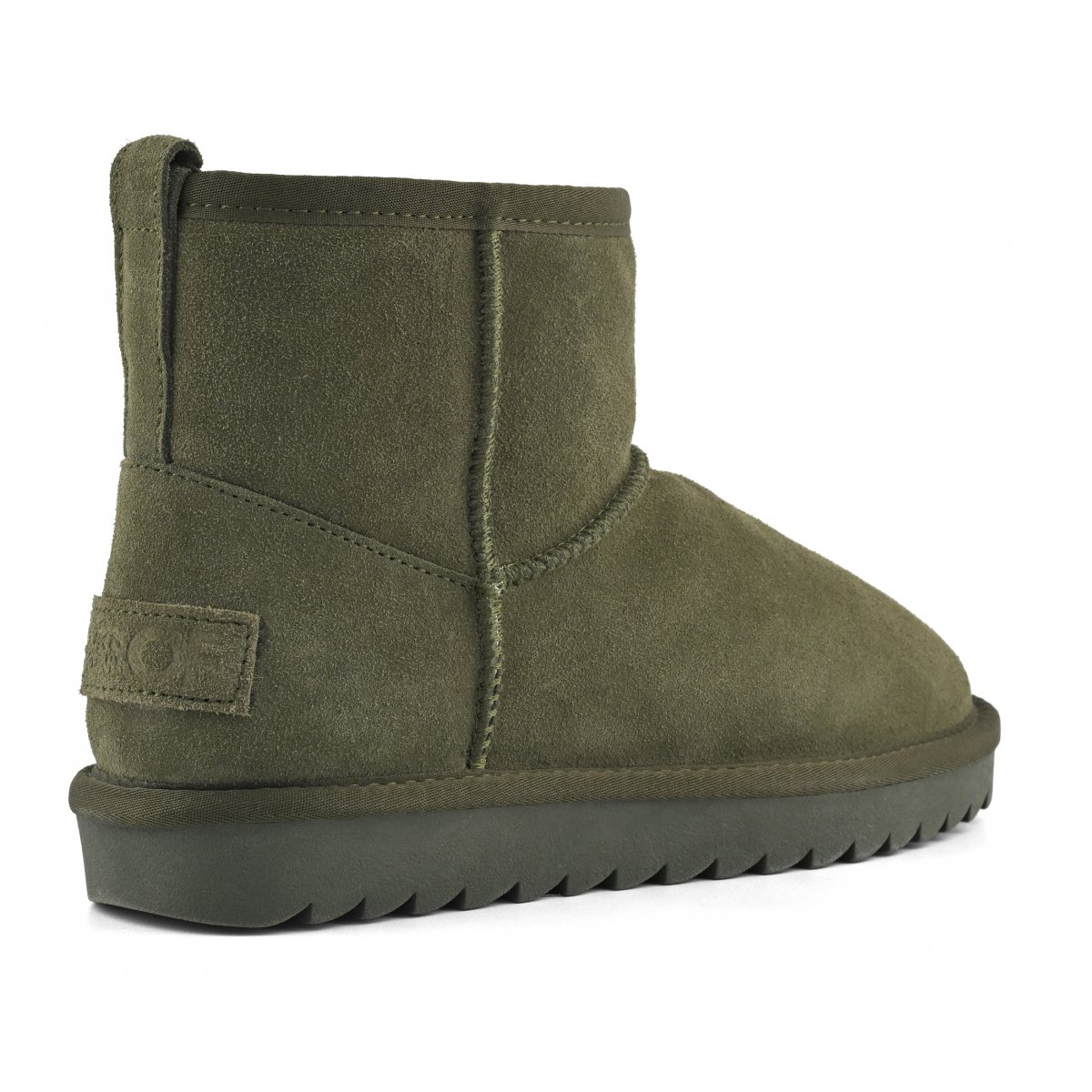 Botte en peau de mouton et daim