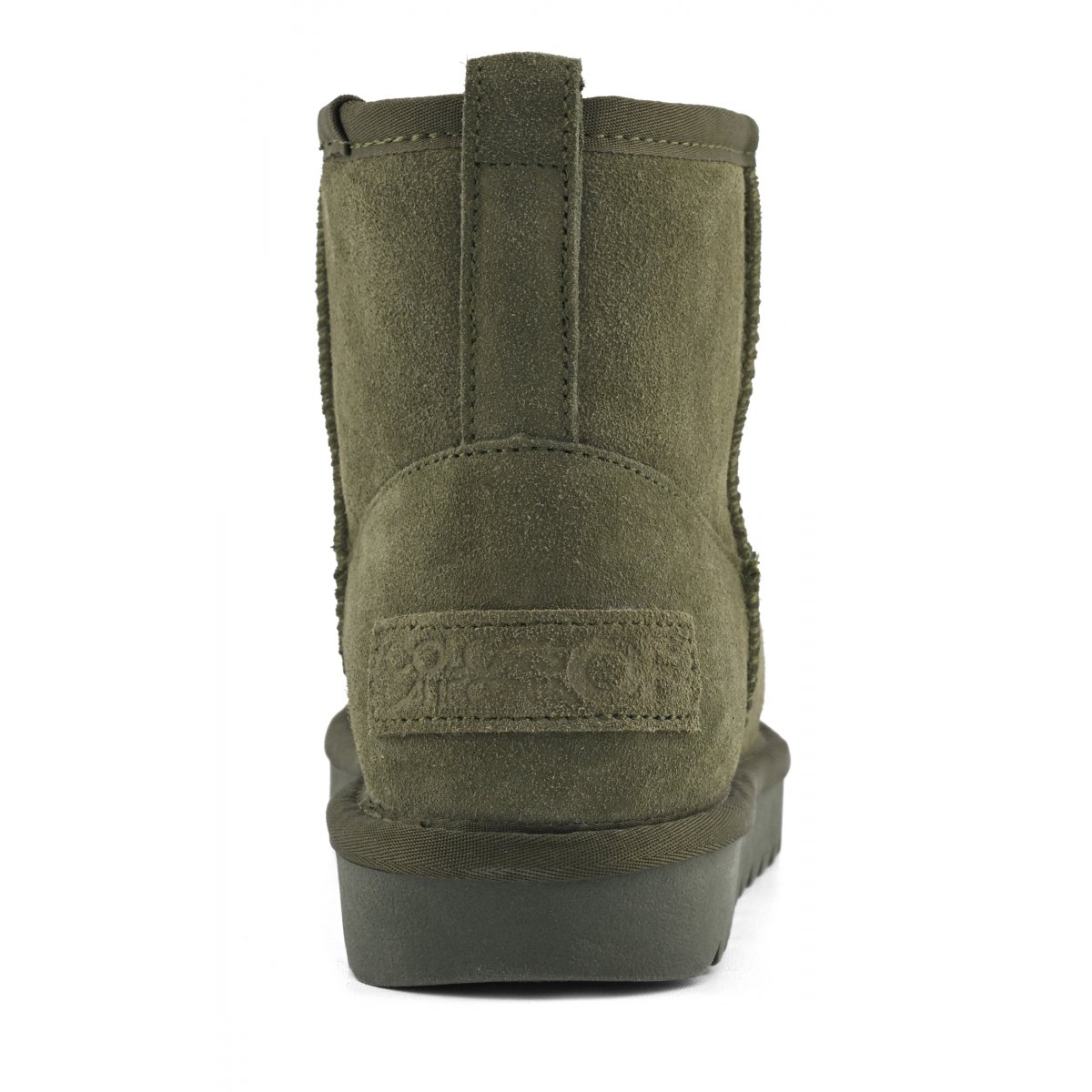 Botte en peau de mouton et daim