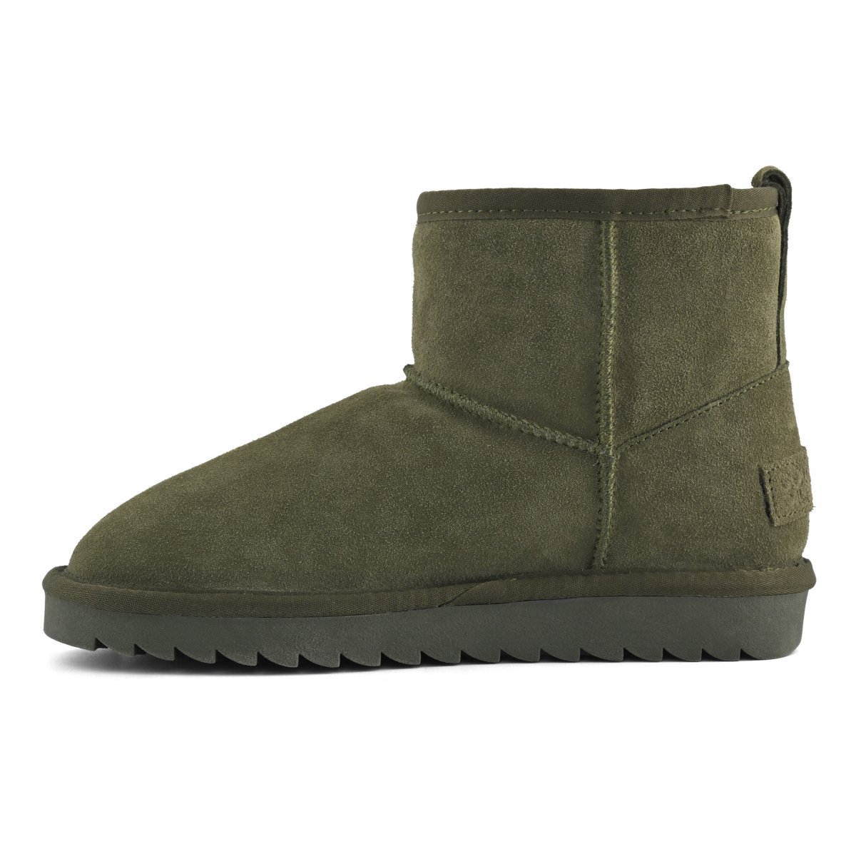 Botte en peau de mouton et daim