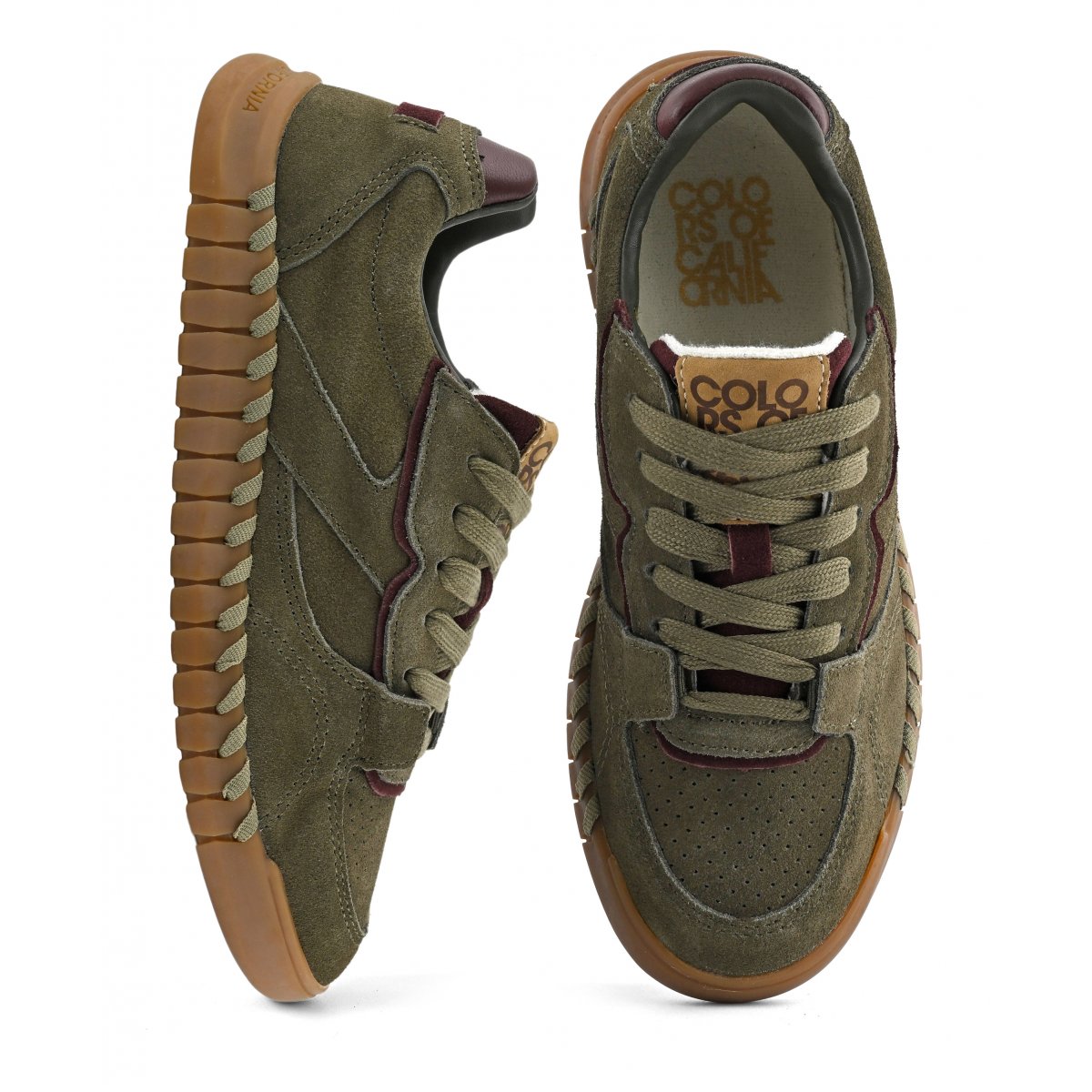 Baskets en daim