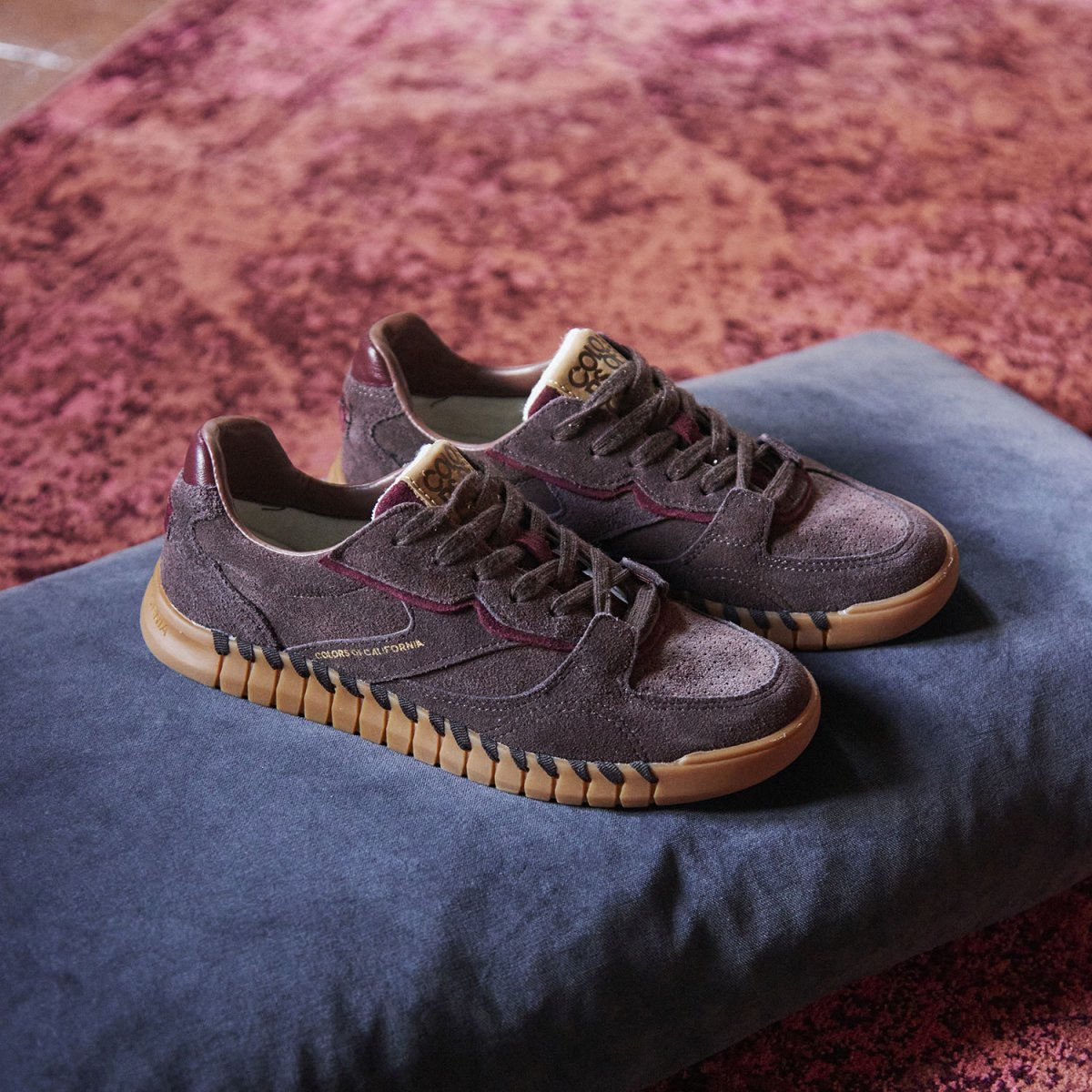 Baskets en daim