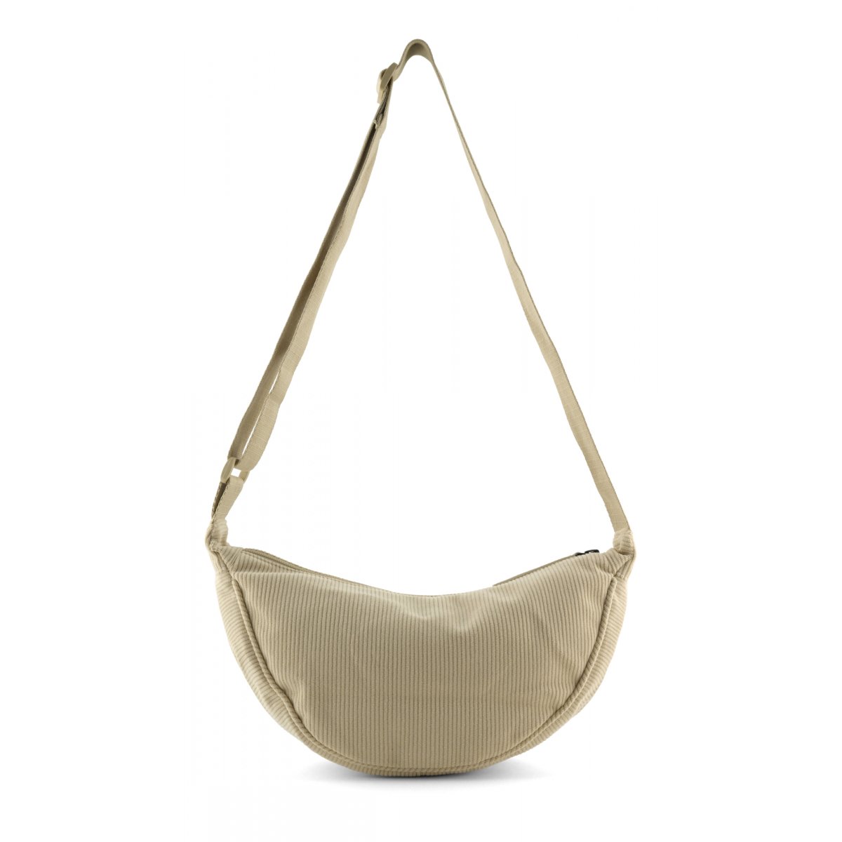 Sac bandoulière en velours côtelé