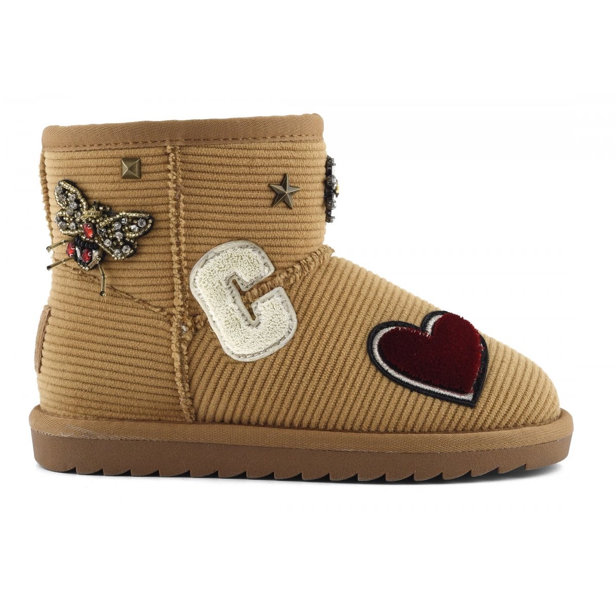 Boot Velvet and Patches