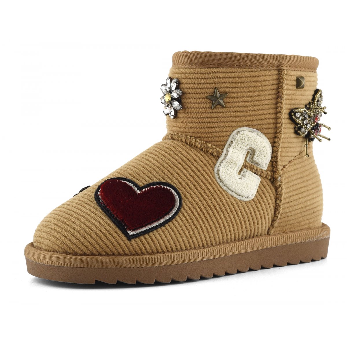 Boot Velvet and Patches