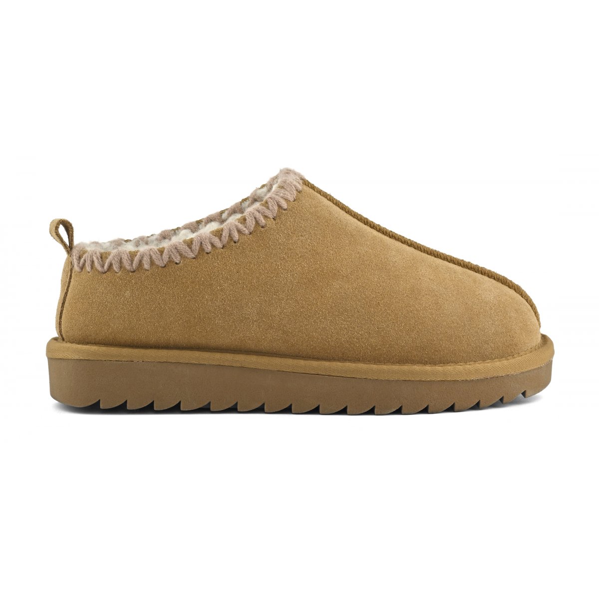 Sabot avec coutures unicolores