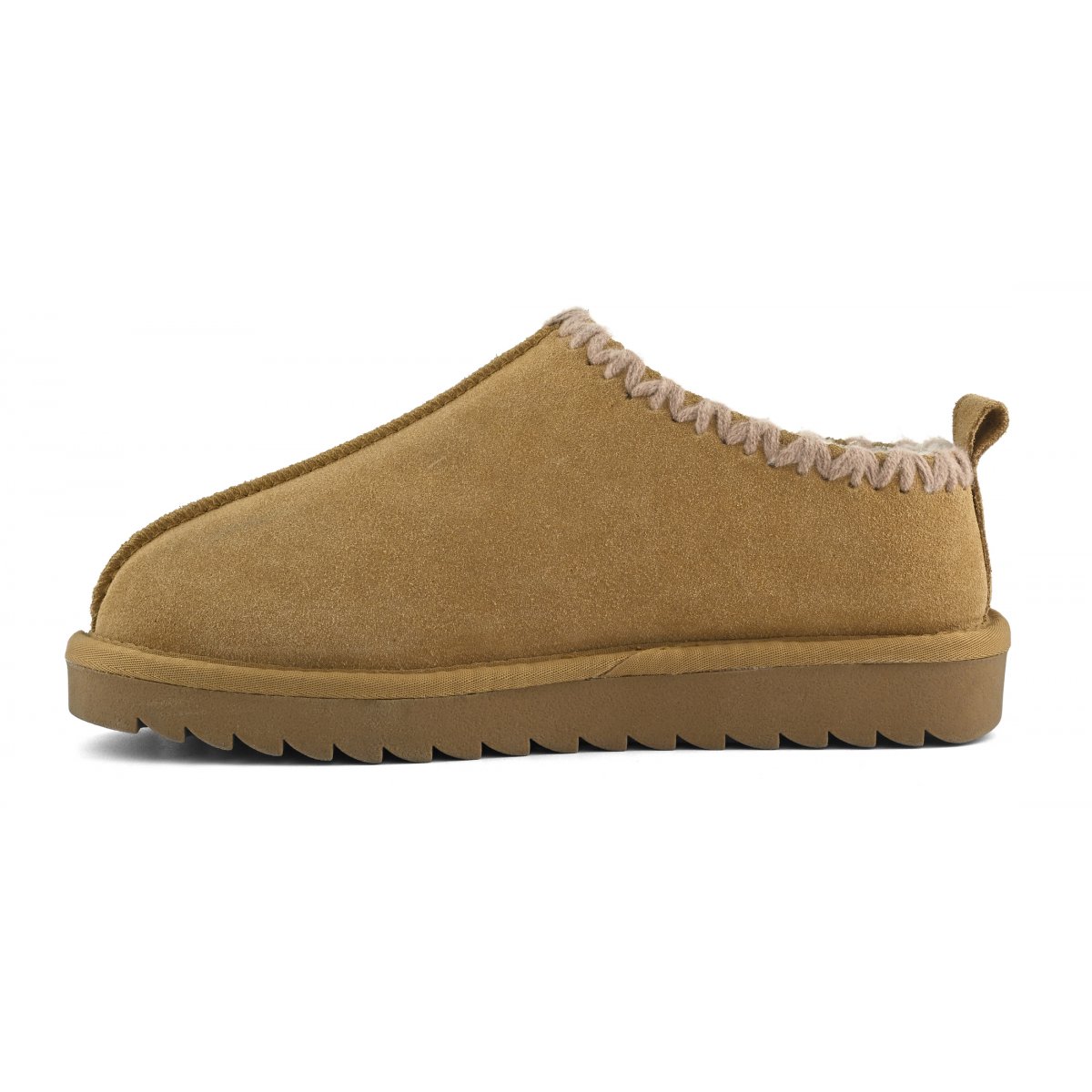 Sabot avec coutures unicolores