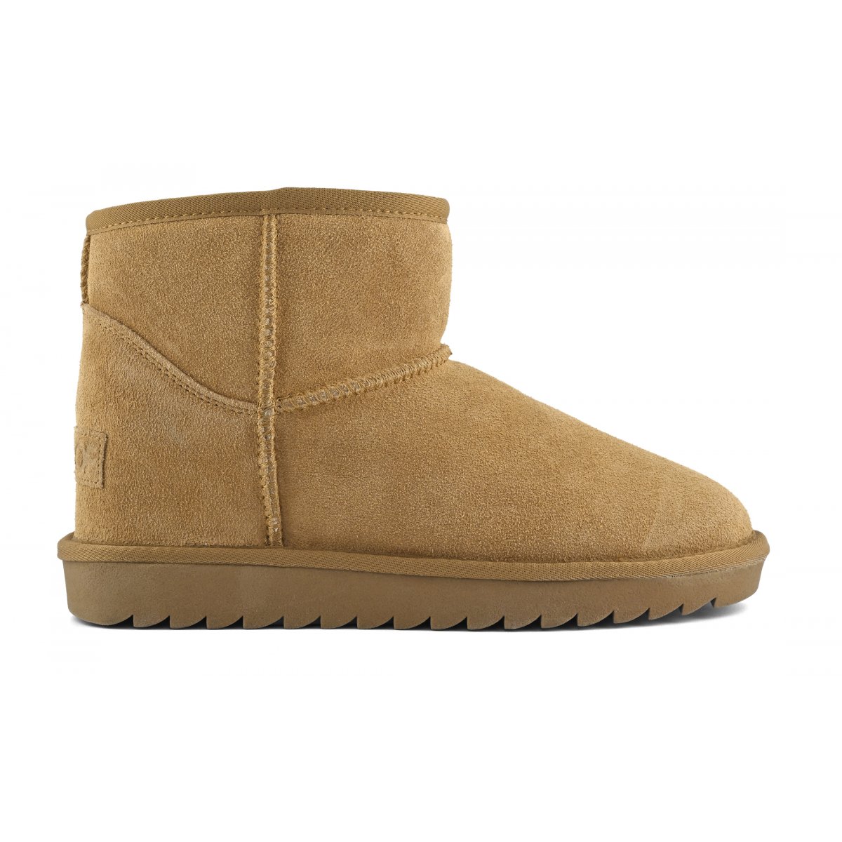 Botte d'hiver en daim avec cale intérieure