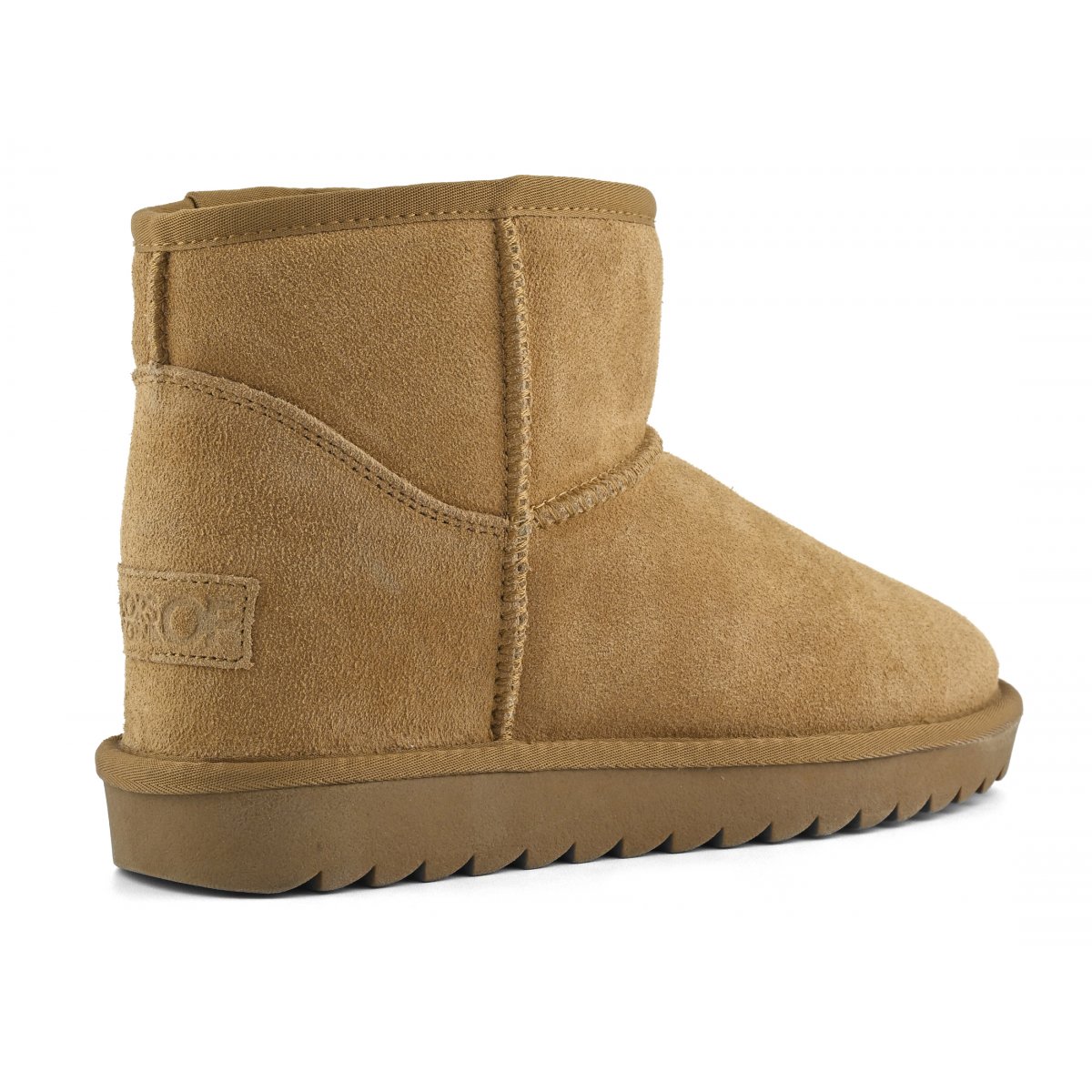 Botte d'hiver en daim avec cale intérieure