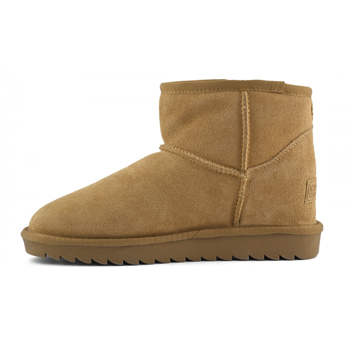 Botte d'hiver en daim avec cale intérieure