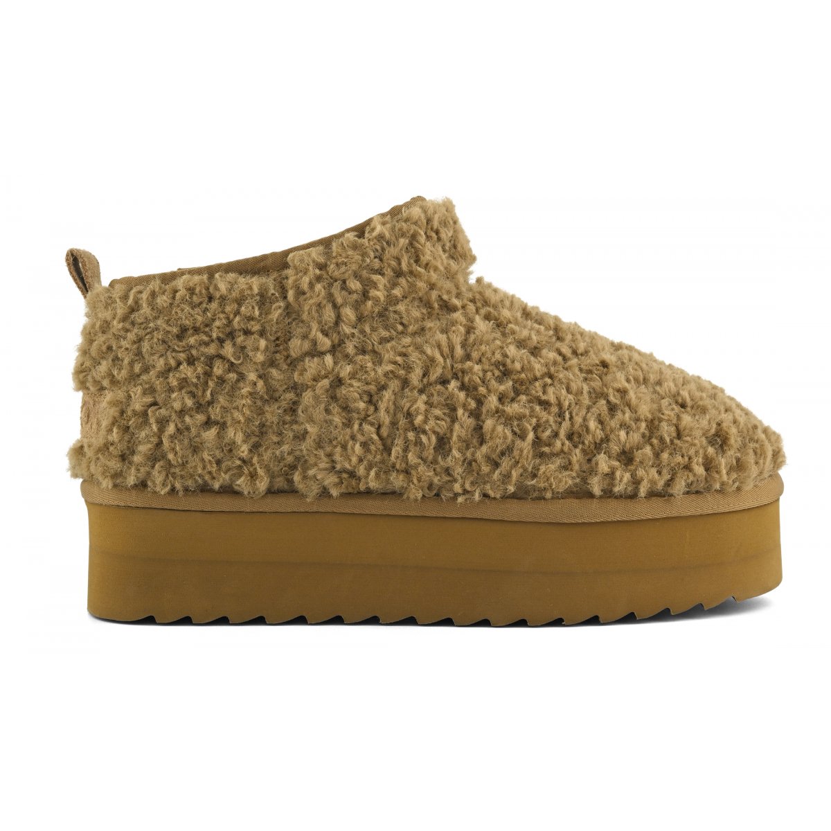 Bottes à plateau fourrure teddy