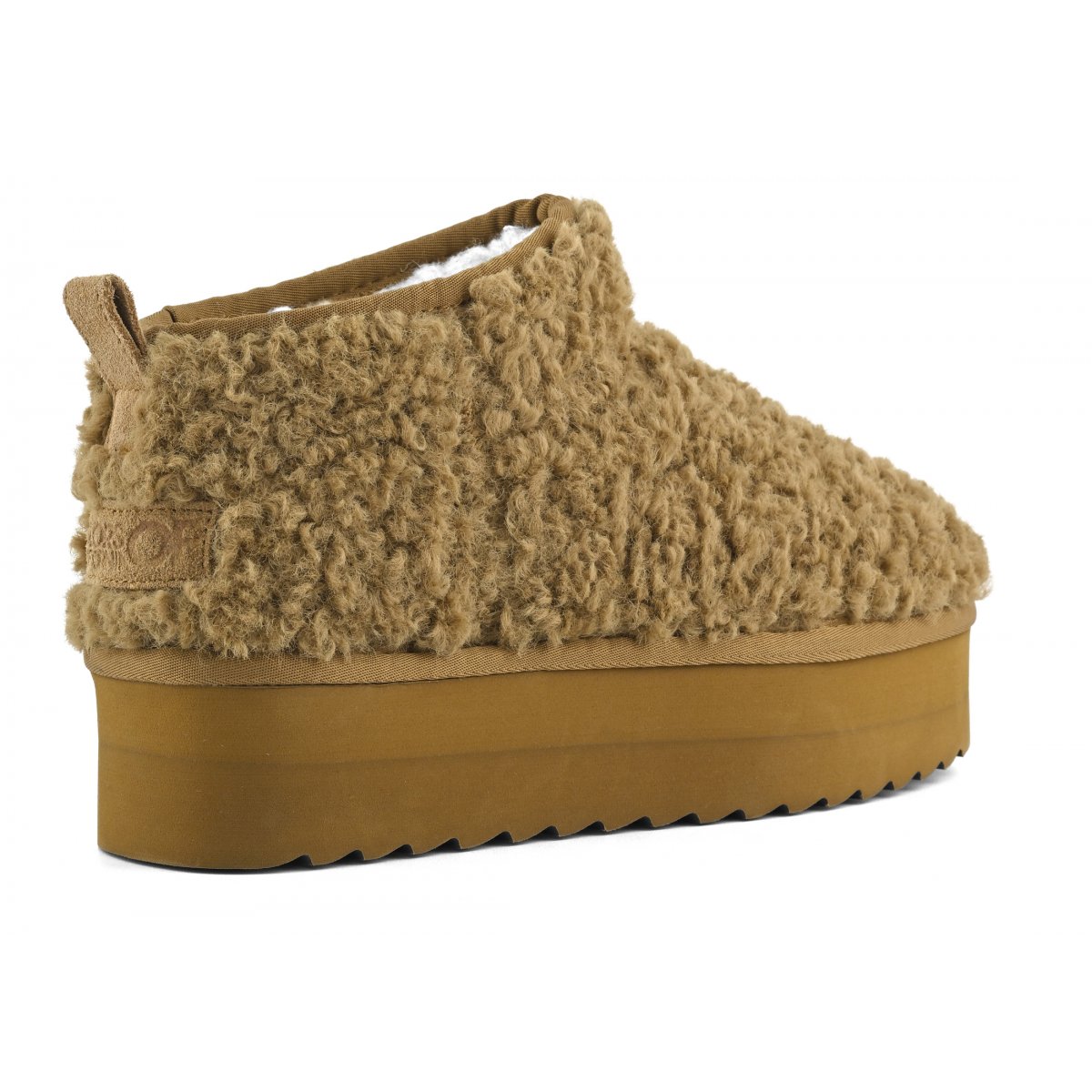 Bottes à plateau fourrure teddy