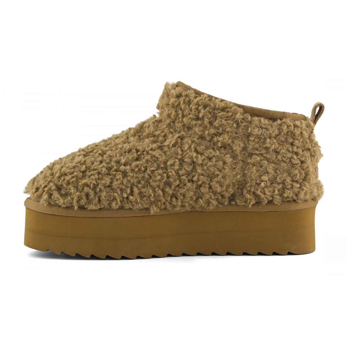 Bottes à plateau fourrure teddy
