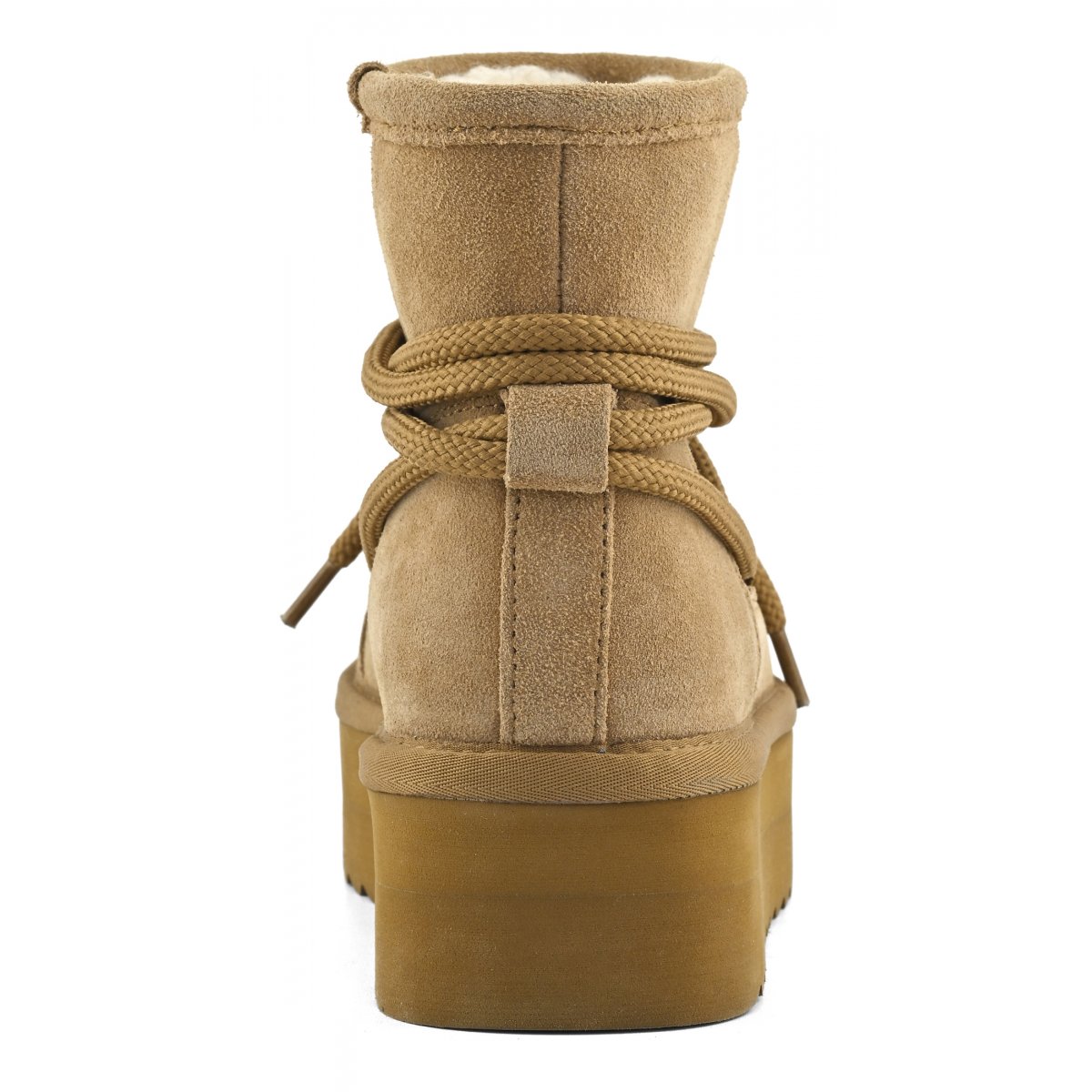Bottes à plateau look mountain