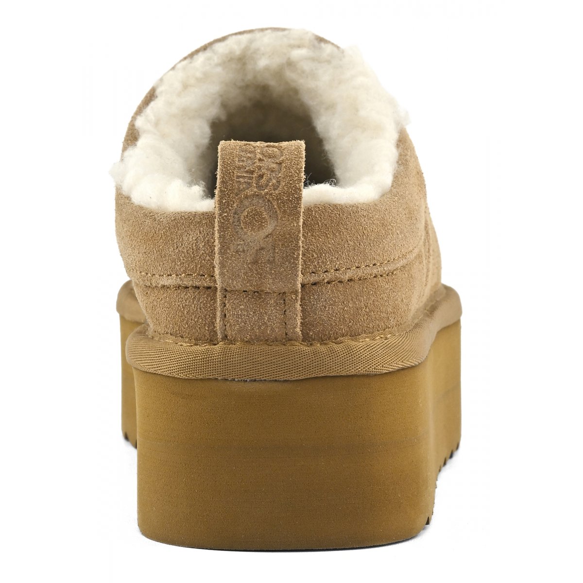 Sabot en daim rembourré