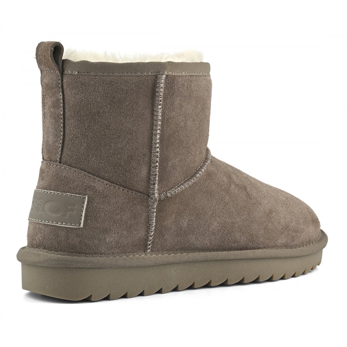 Botte en peau de mouton et daim