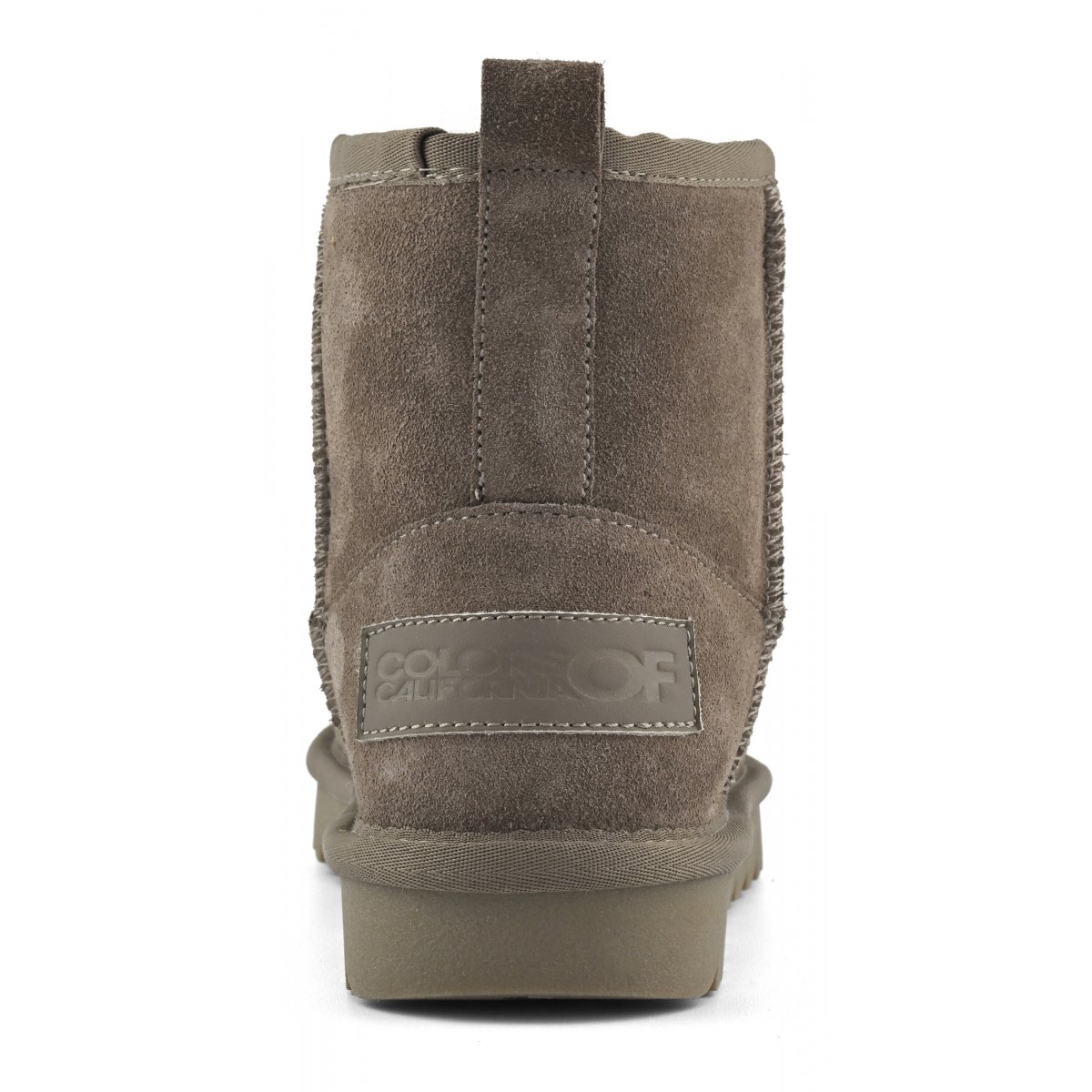 Botte en peau de mouton et daim