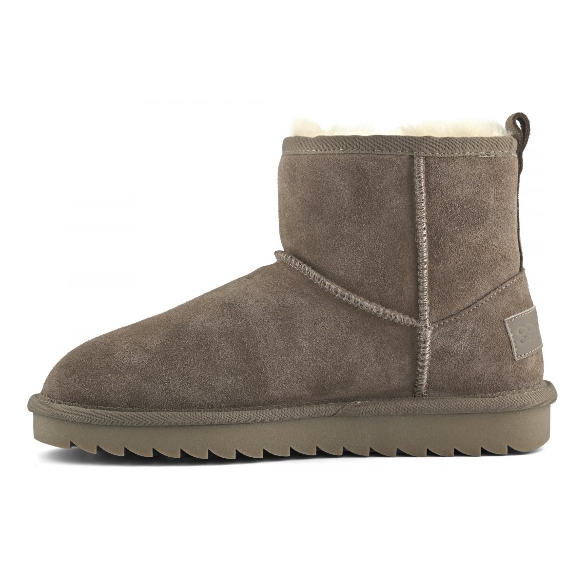 Botte en peau de mouton et daim