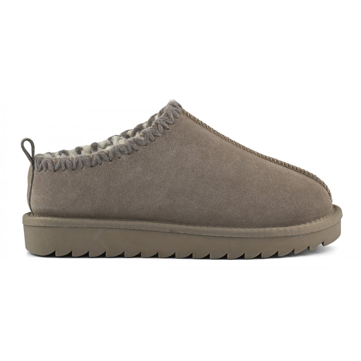 Sabot avec coutures unicolores