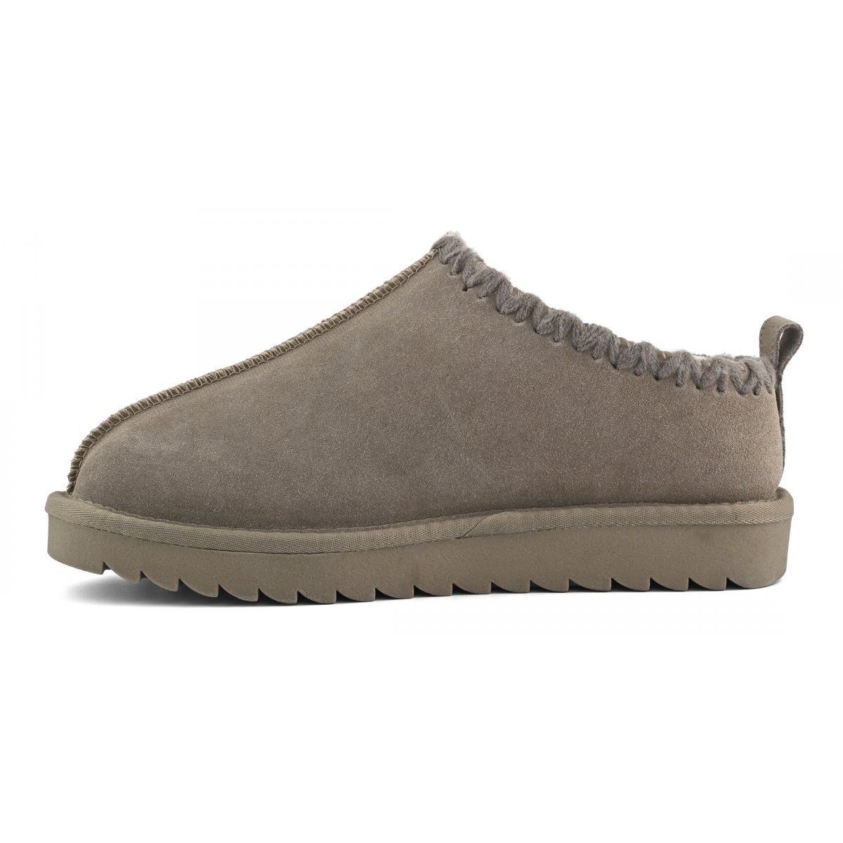 Sabot avec coutures unicolores
