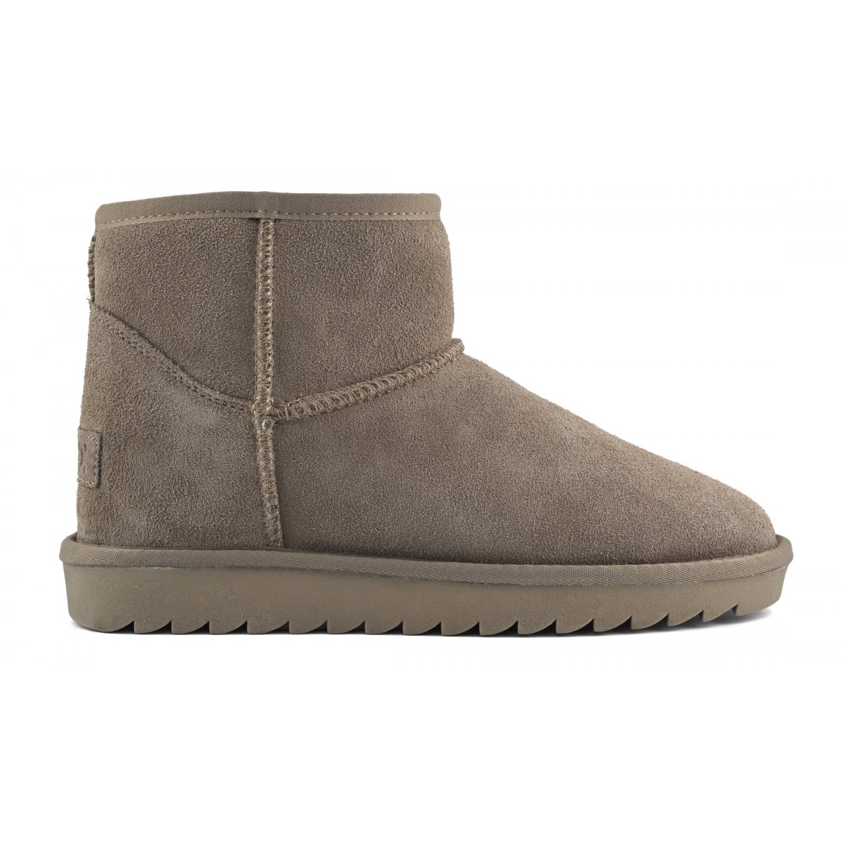 Botte d'hiver en daim avec cale intérieure