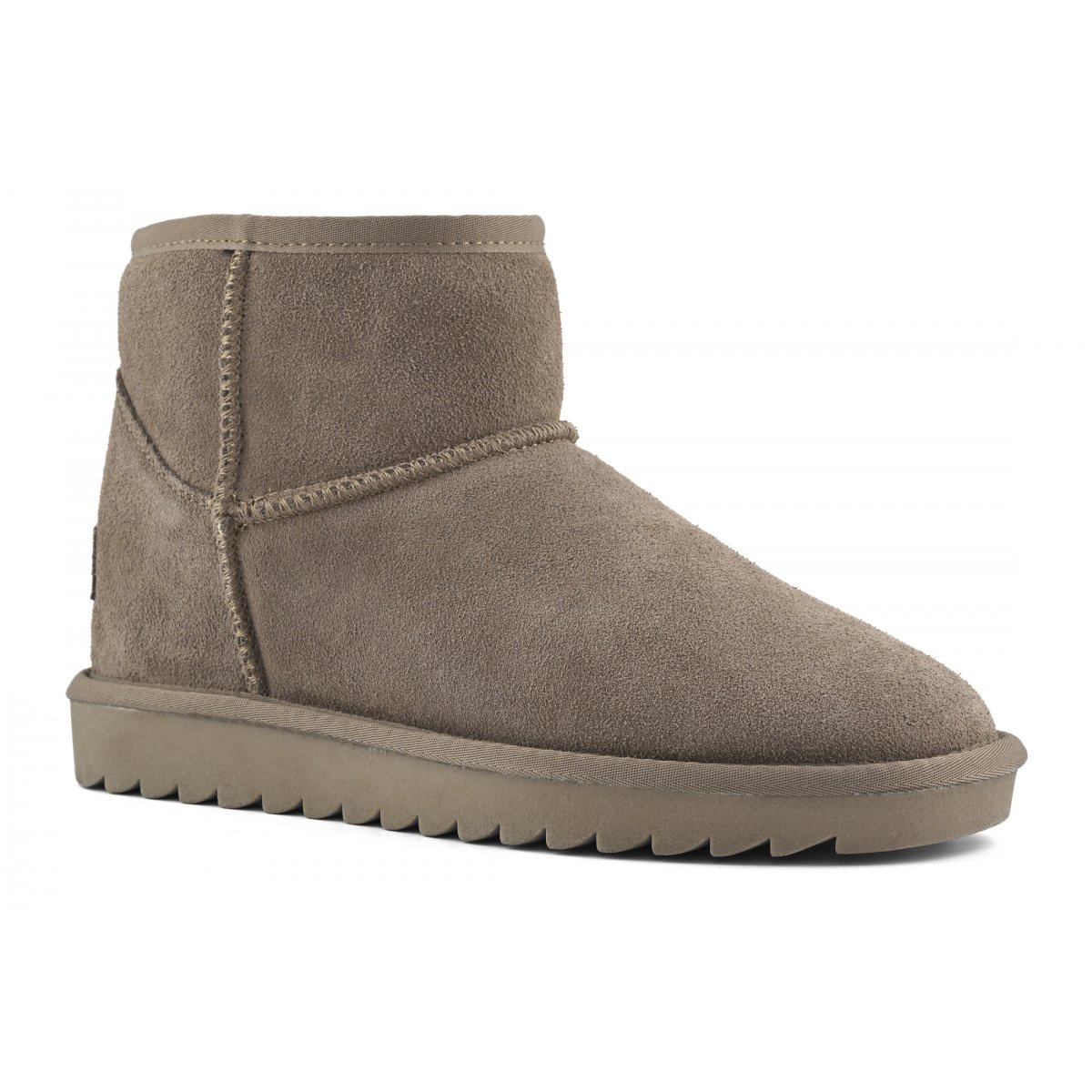 Botte d'hiver en daim avec cale intérieure