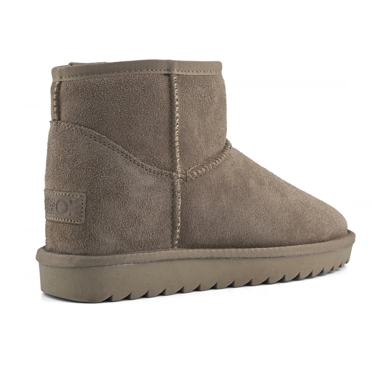 Botte d'hiver en daim avec cale intérieure