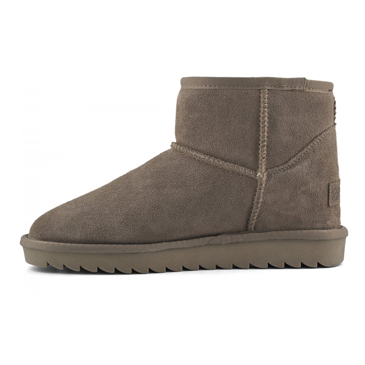 Botte d'hiver en daim avec cale intérieure