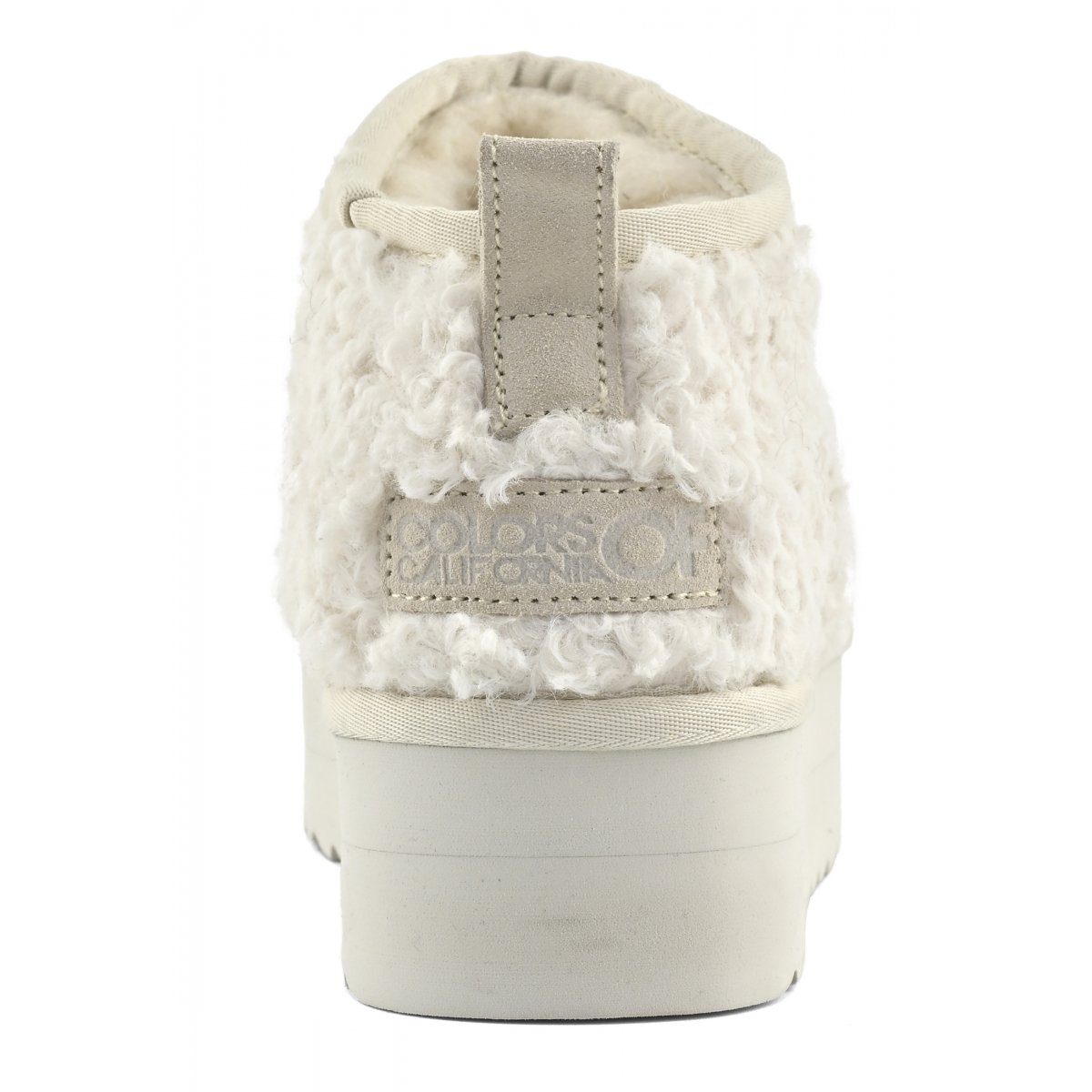 Bottes à plateau fourrure teddy