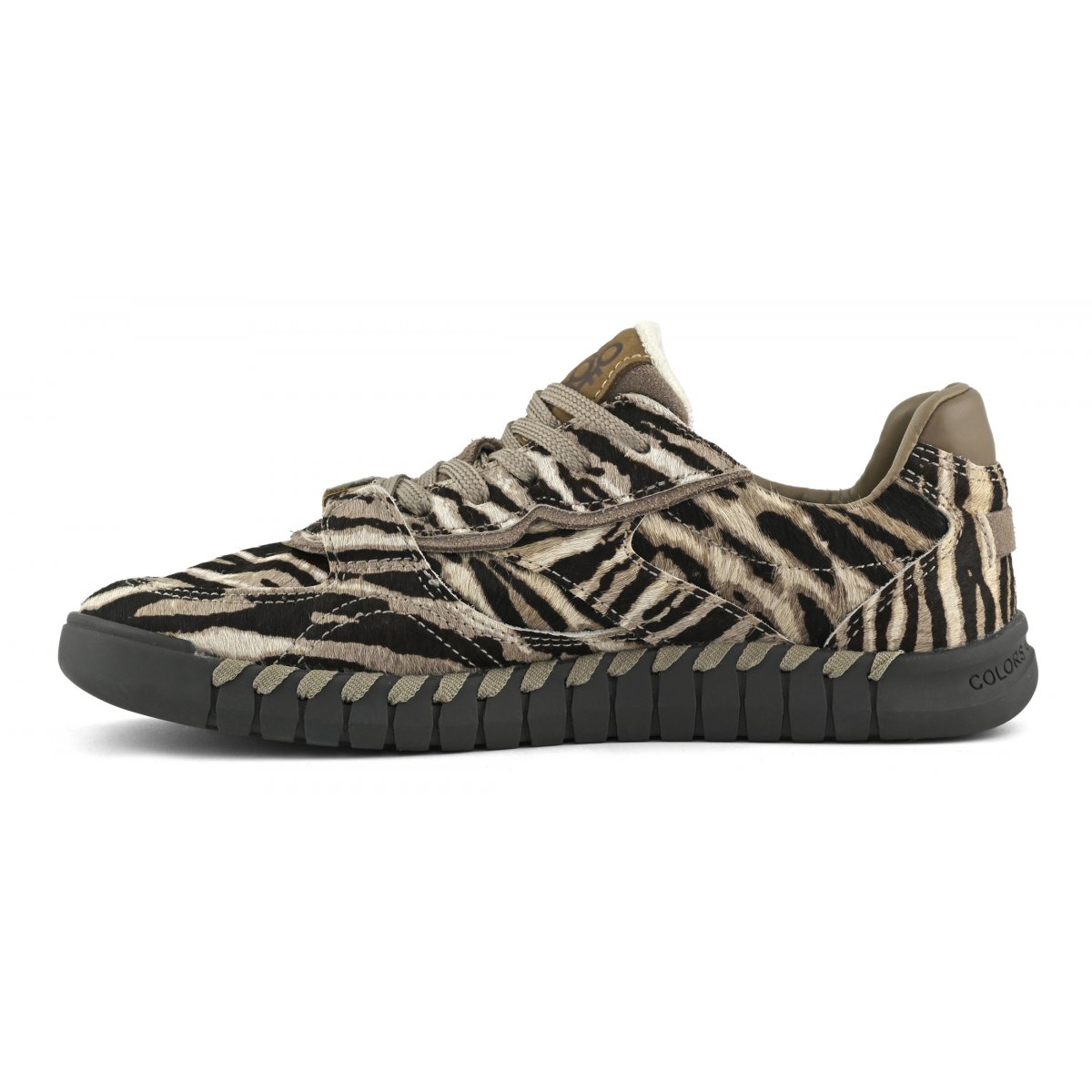 Baskets en cuir de vache