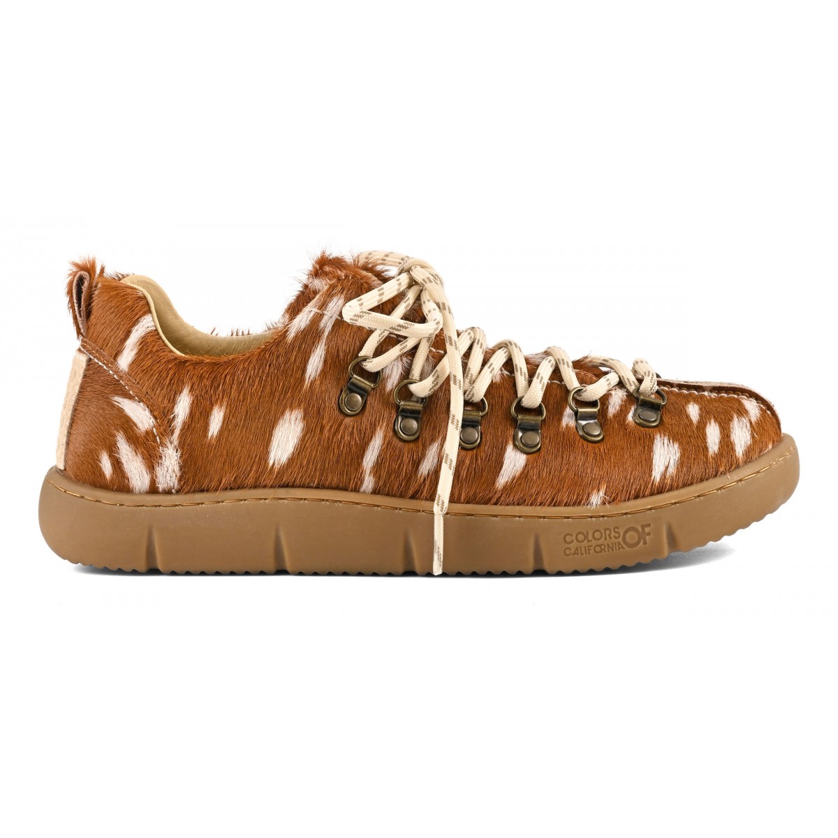ZYRA - Sneaker en cuir faÃ§on poulain