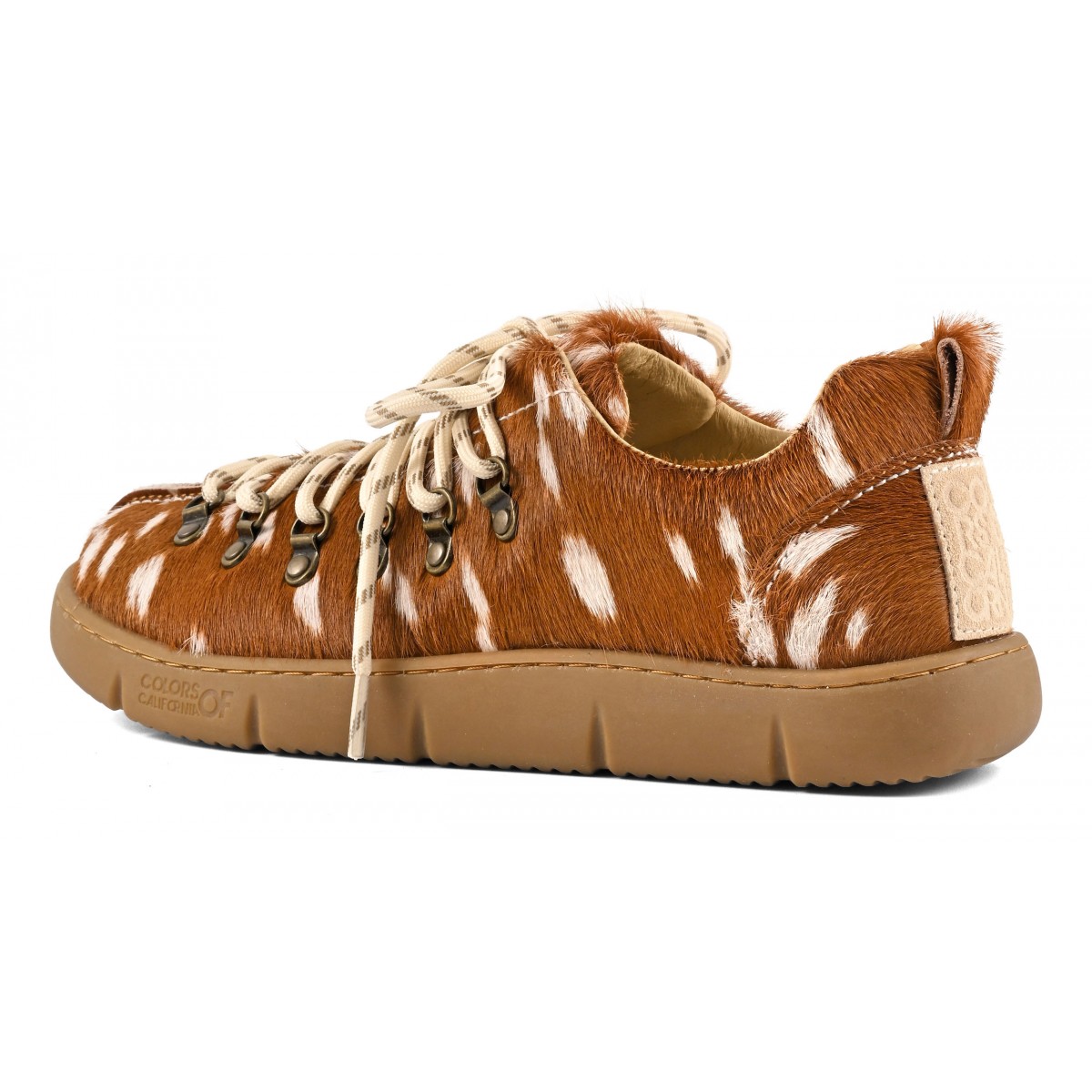 ZYRA - Sneaker en cuir faÃ§on poulain