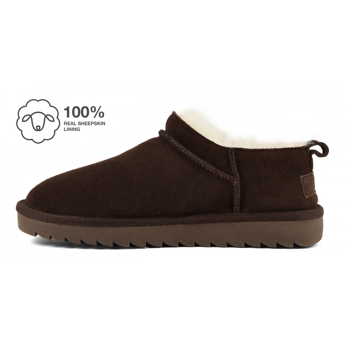 MIWO SHEEPSKIN - Mini botte en cuir avec doublure en mouton