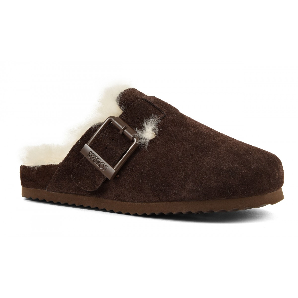 SLOFI SHEEPSKIN - Sabot en cuir avec doublure en mouton
