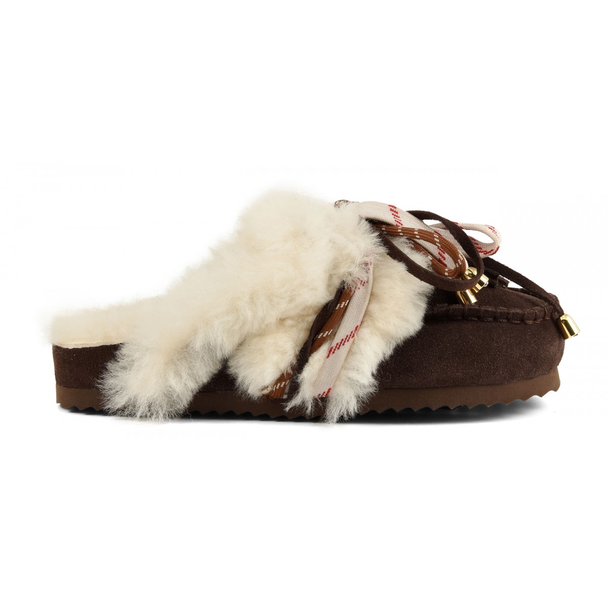 SLOFI SHEEPSKIN - Sabot en cuir avec doublure en mouton