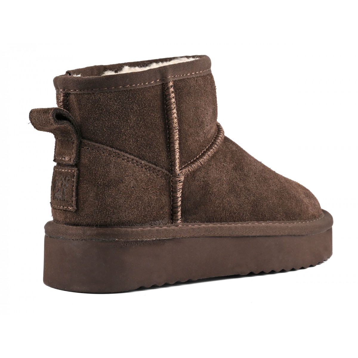 MIWOK - Botte plateforme en daim