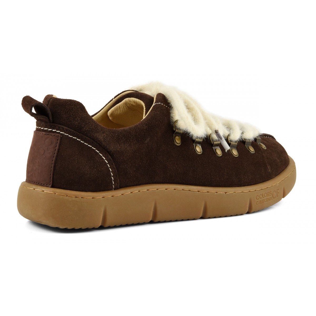 ZYRA - Sneaker en cuir suÃ©dÃ©