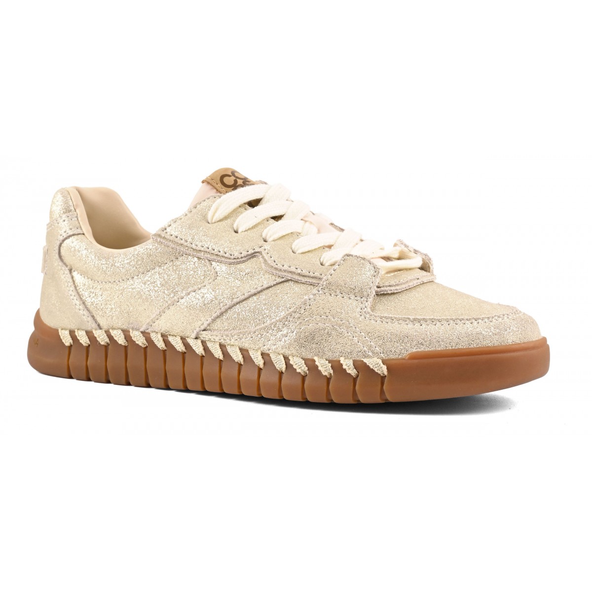 TAHOE - Sneaker en cuir pailletÃ©
