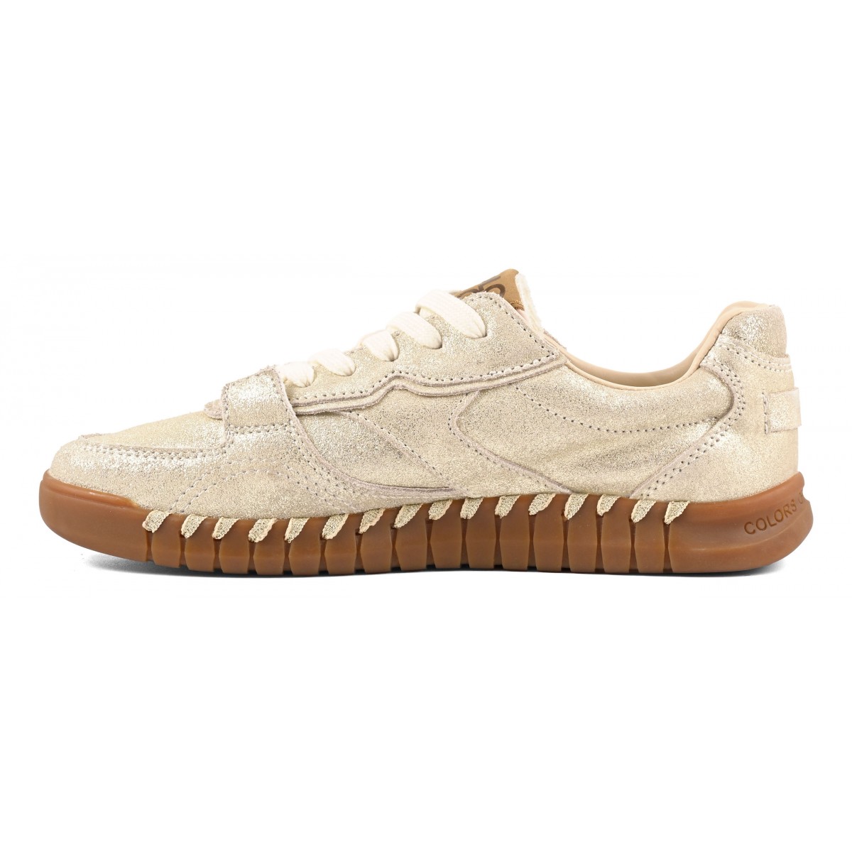 TAHOE - Sneaker en cuir pailletÃ©