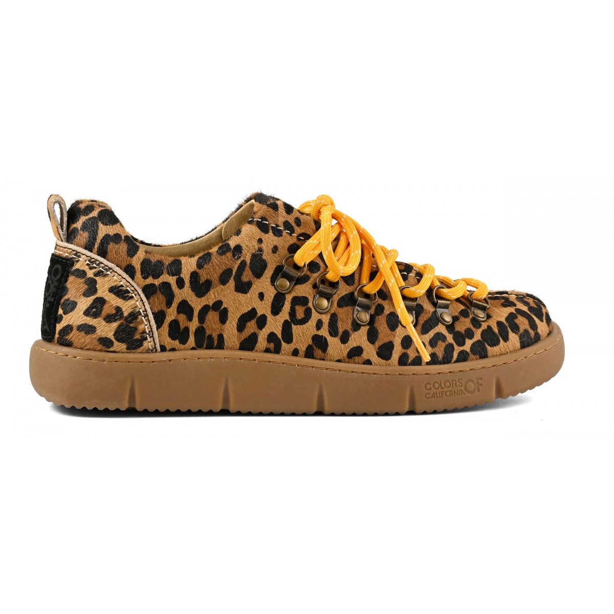 ZYRA - Sneaker en cuir faÃ§on poulain