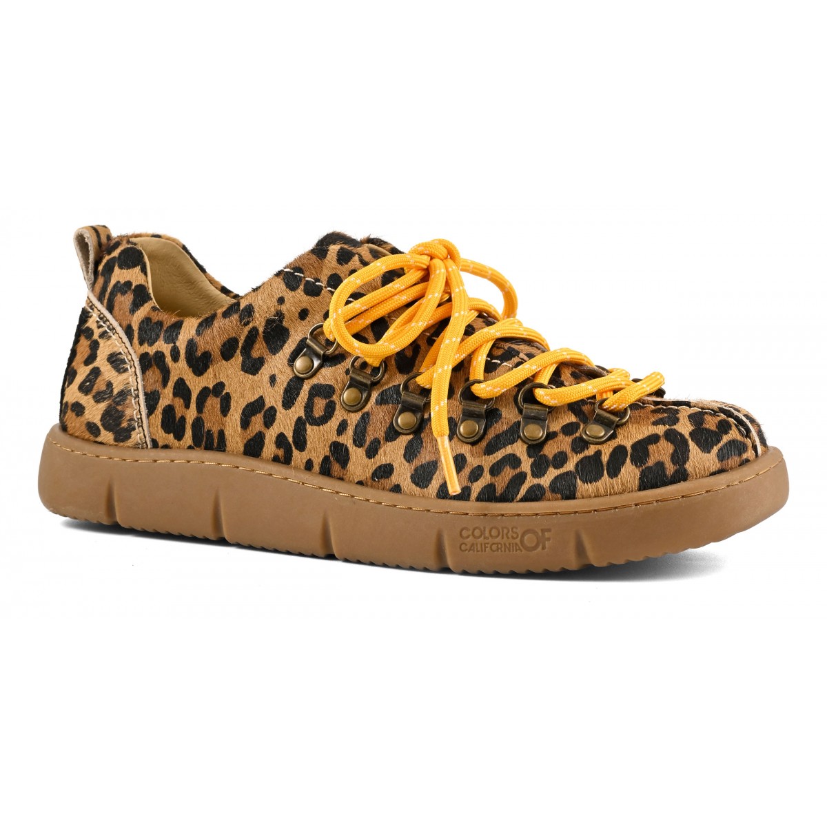ZYRA - Sneaker en cuir faÃ§on poulain