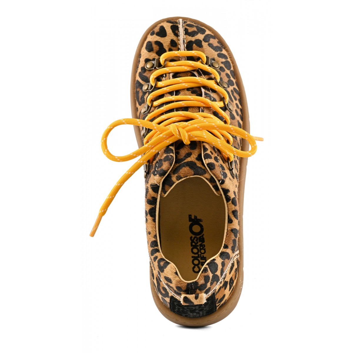 ZYRA - Sneaker en cuir faÃ§on poulain