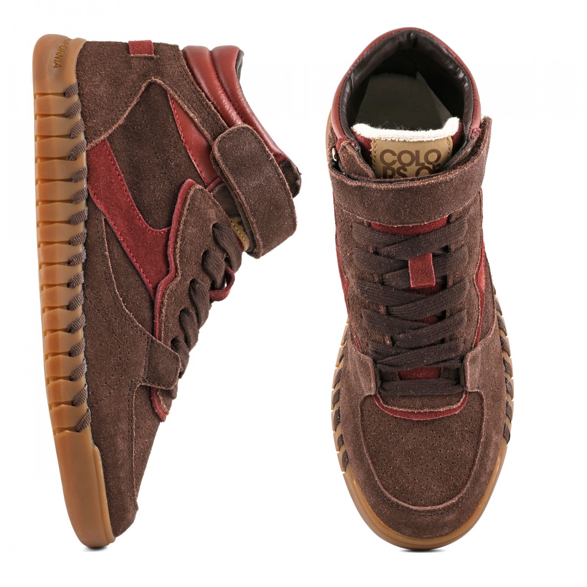 TAHOE - Sneaker en cuir vintage