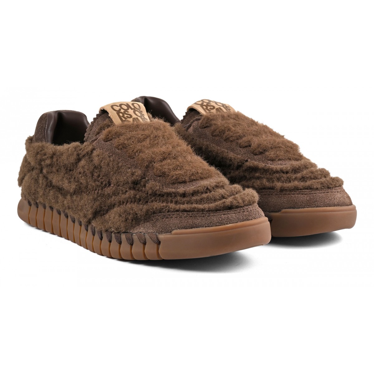 TAHOE - Sneaker en fourrure teddy
