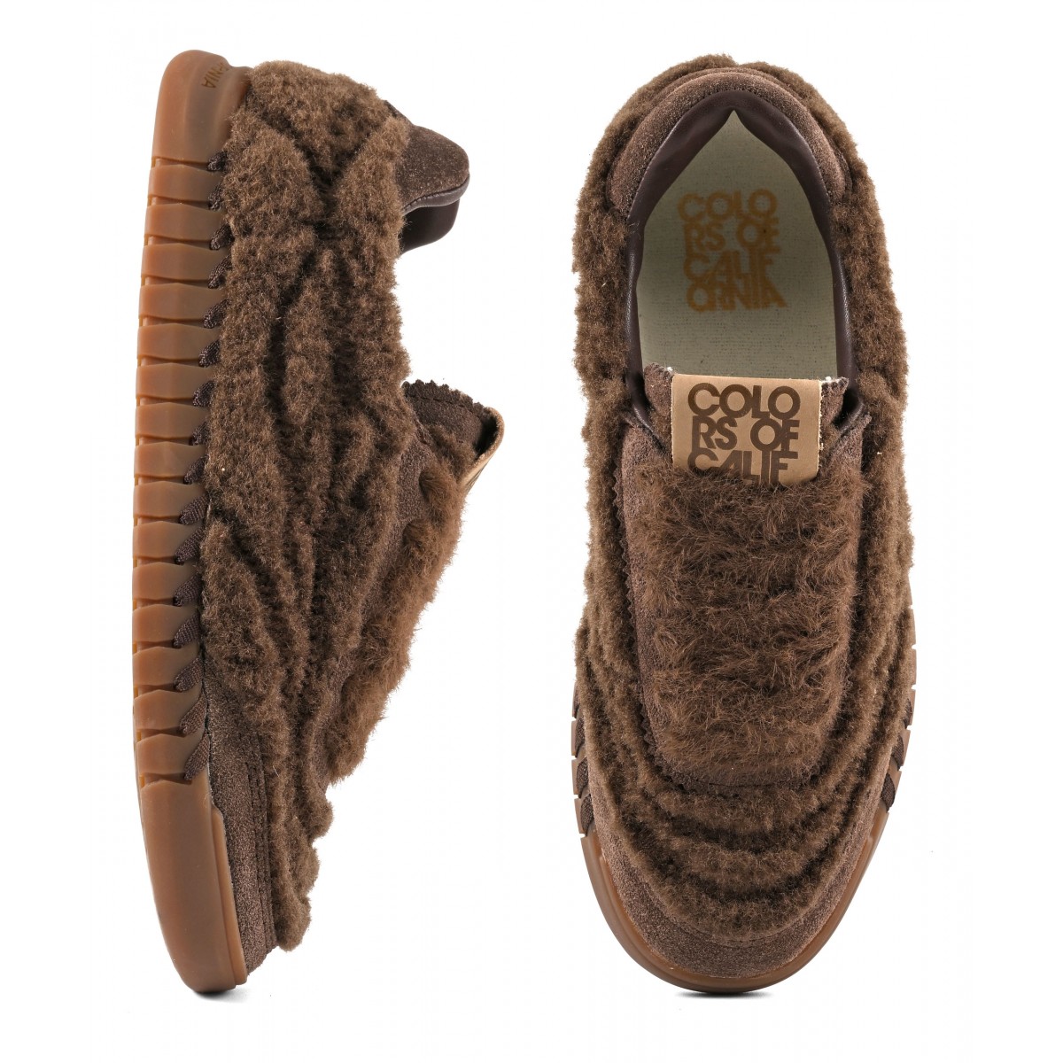 TAHOE - Sneaker en fourrure teddy