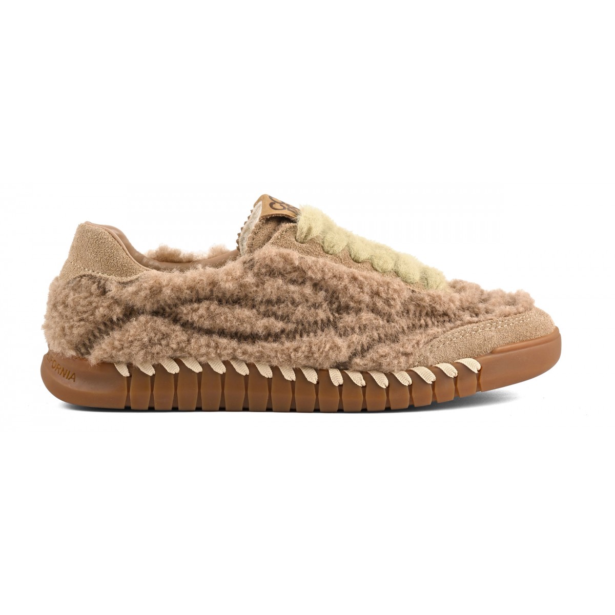 TAHOE - Sneaker en fourrure teddy