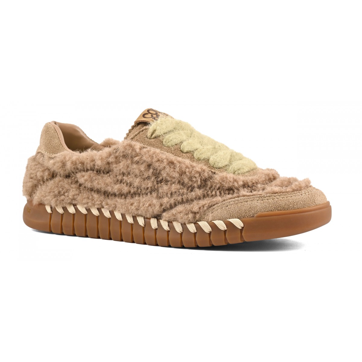 TAHOE - Sneaker en fourrure teddy