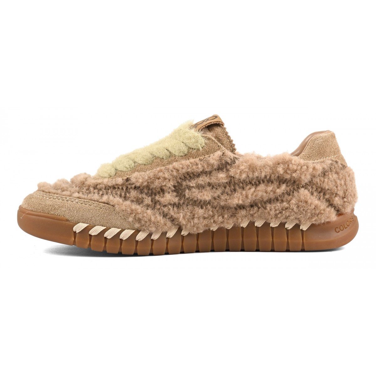 TAHOE - Sneaker en fourrure teddy